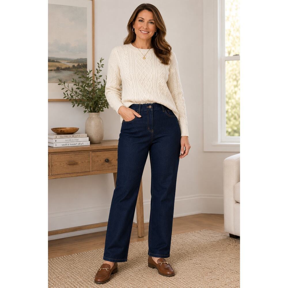 Coldwater Creek Classic Shaping Jeans NWT Women’s 20W Dark Wash Stretch